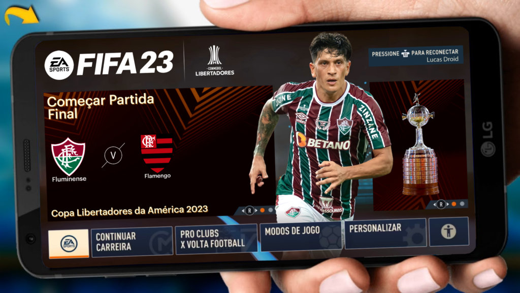 FIFA 18 MOD FIFA 23 OFFLINE COM TIMES EUROPEUS ATUALIZADO!!! 