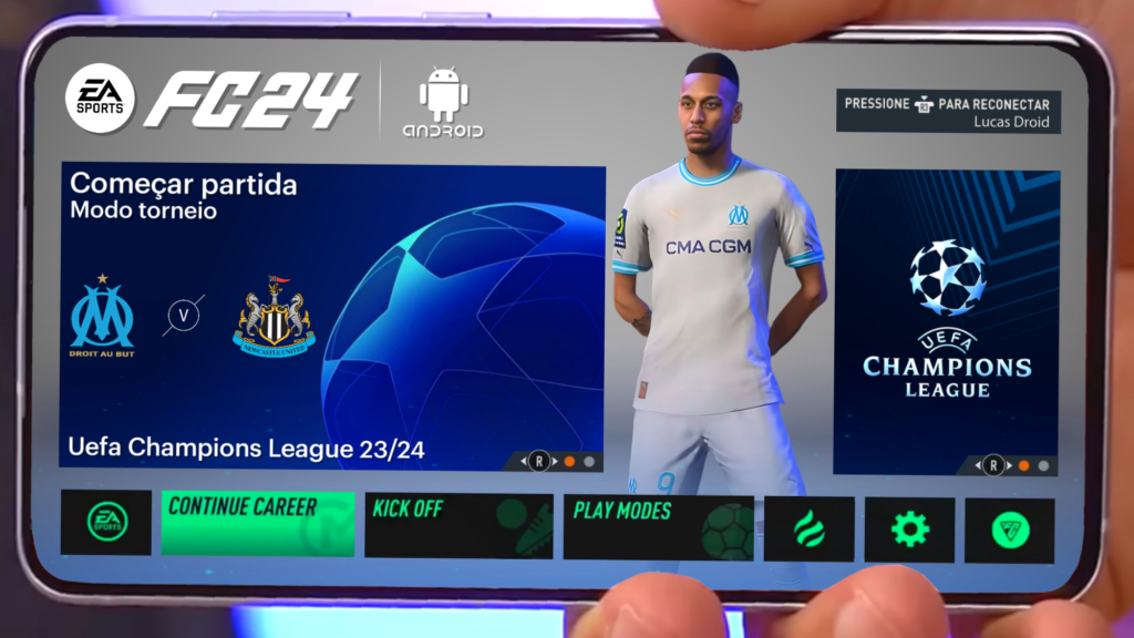 Como fazer para Baixar o Novo FC24 mod FIFA 16 Realista no Celular